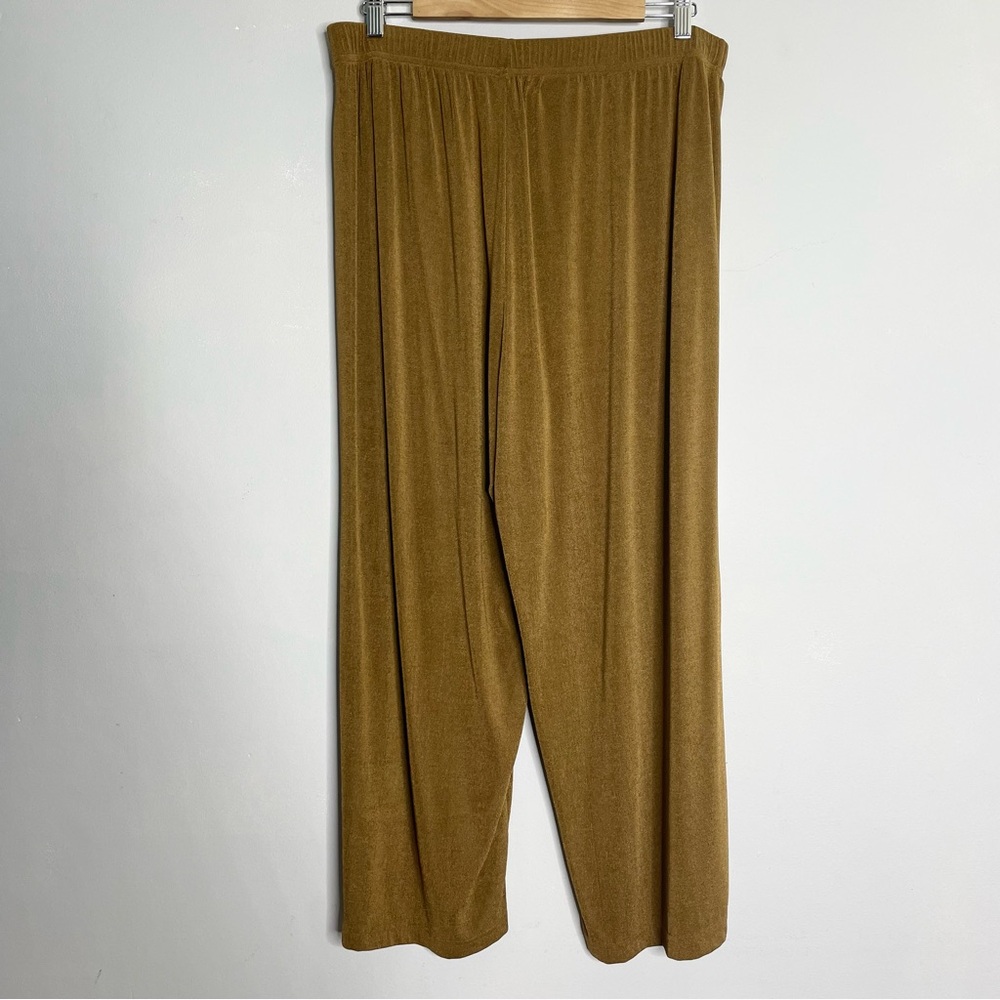 CAROLYN STRAUSS COLLECTION Slinky Knit Pants - Picture 2 of 4